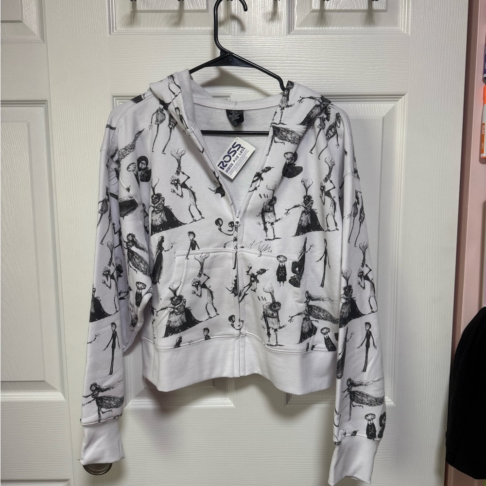 Disney Corpse Bride - White and Black Character Hoodie